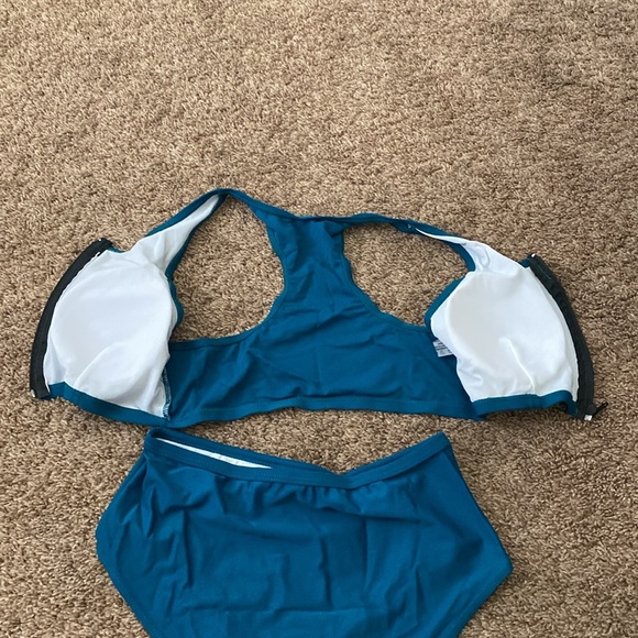 Shein | Two-Piece High Waist Swim Suit - Picture 3 of 5